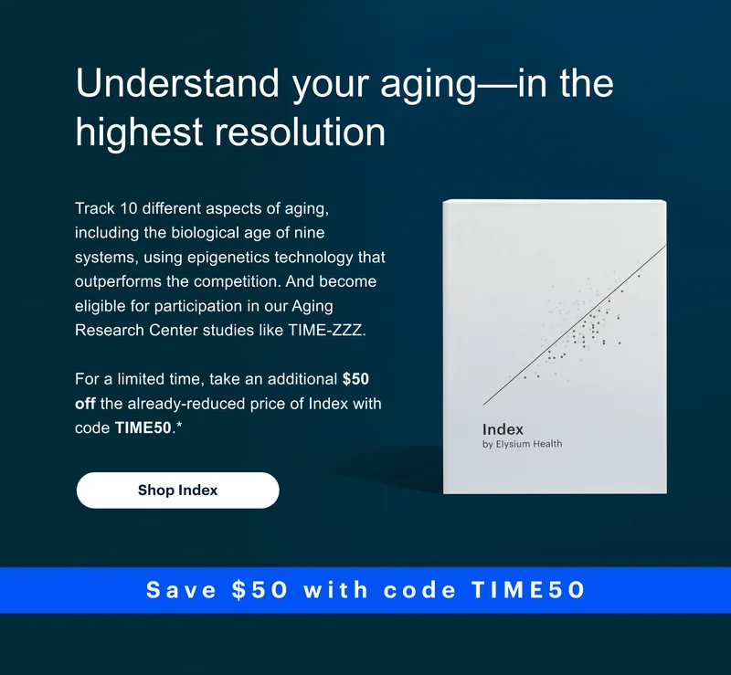 Understand your aging—in the highest resolution | Shop Index
