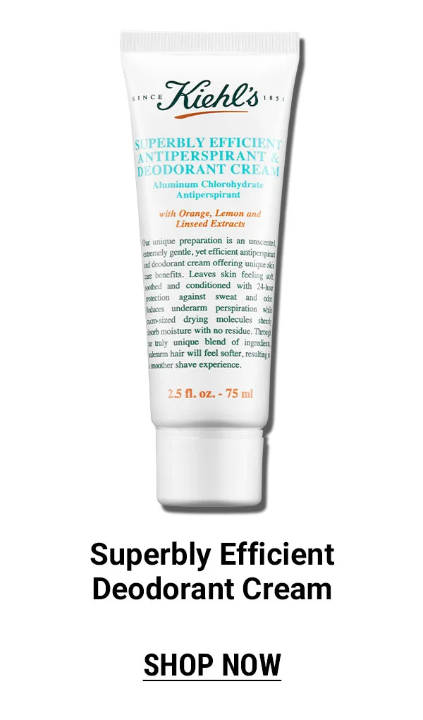 Superbly Efficient Deodorant Cream