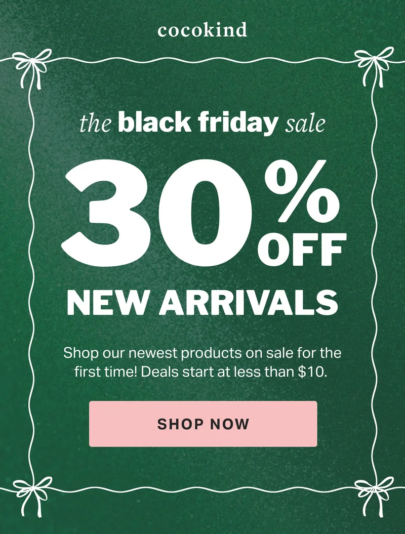 cocokind black friday sale