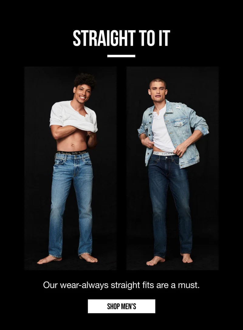 Straight to it Shop Men's