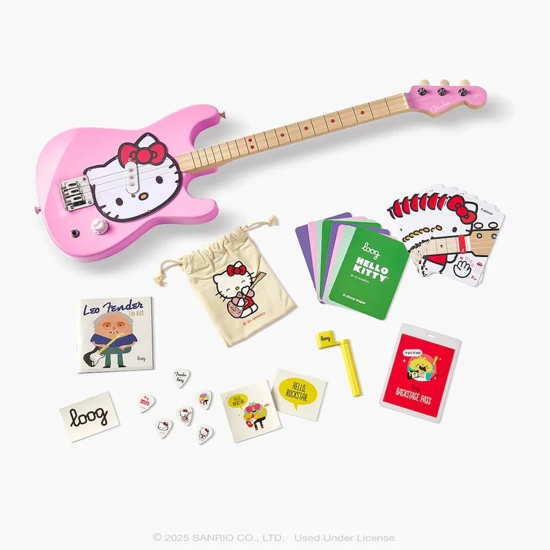 Fender x Loog HelloKitty Stratocaster - SHOP NOW