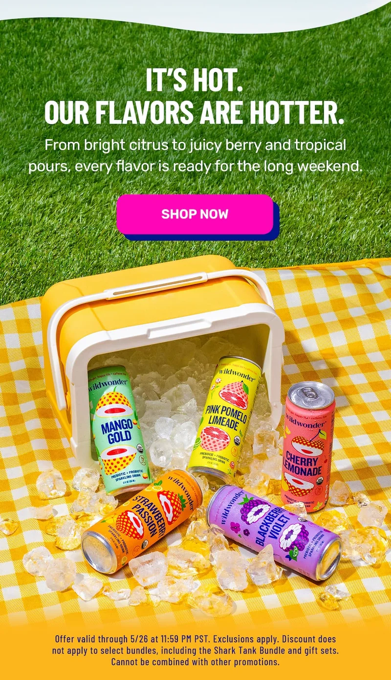 Shop the long weekend sale