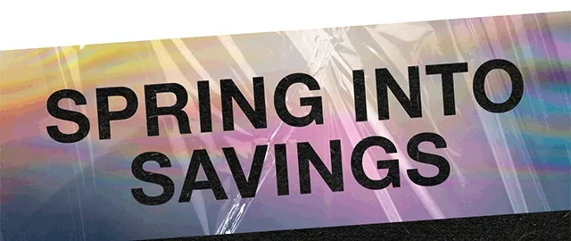 Spring Into Savings 30-60% Off Sitewide Today. Shop Now
