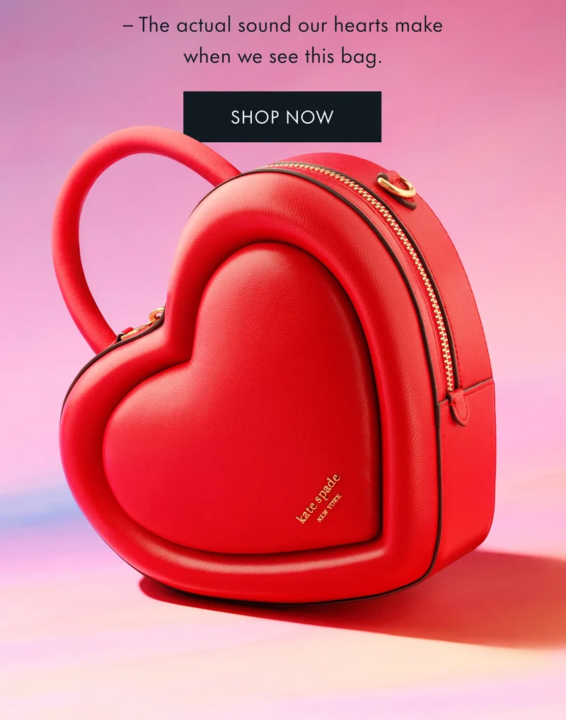 -The actual sound our hearts make when we see this bag.