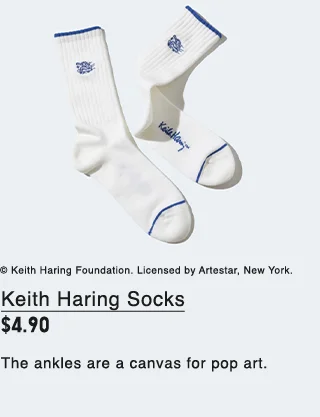pdp6keith0haring0socks