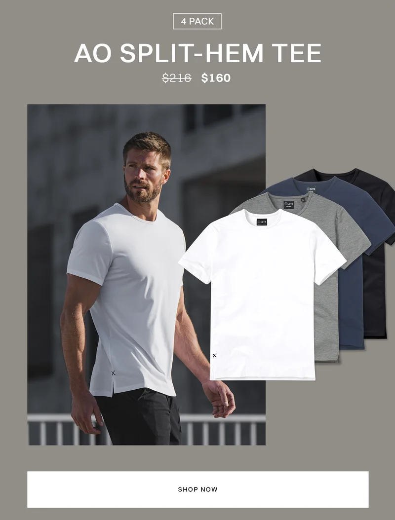 AO Split Hem Tee