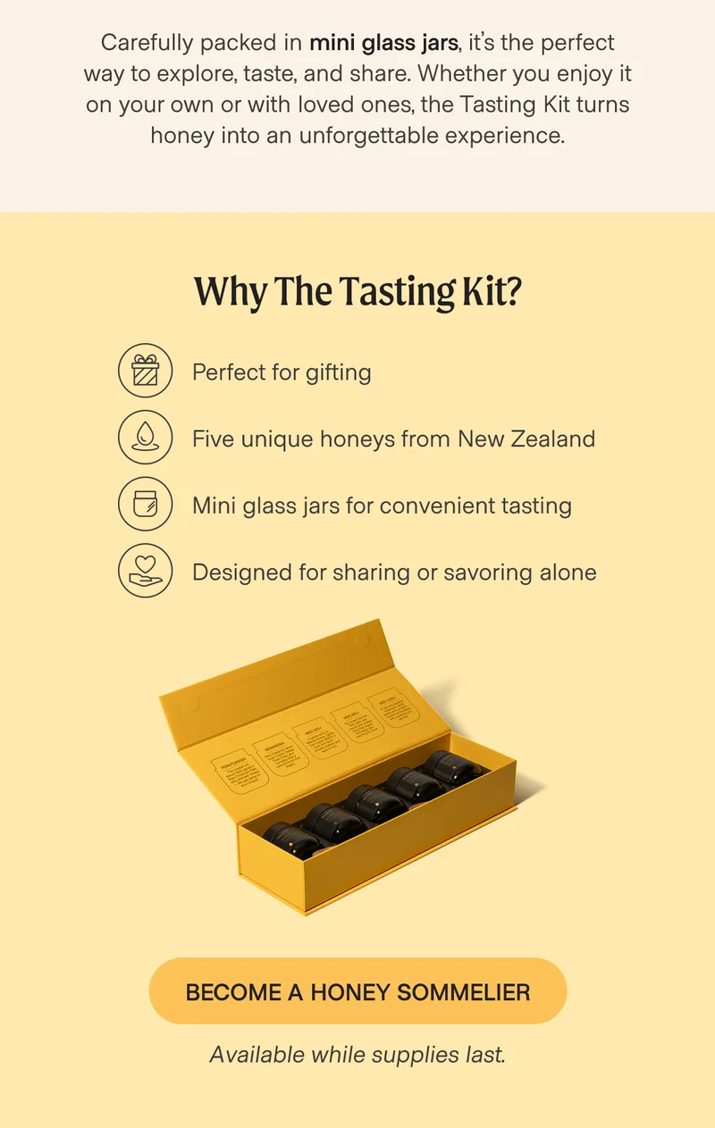 Become a honey sommelier