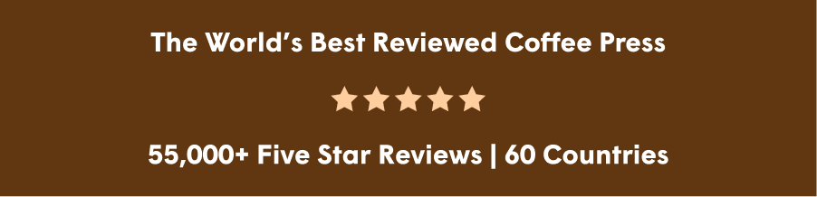 55,000+ five star reviews, 60 countries