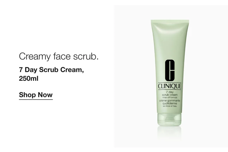 Creamy face scrub. | 7 Day Scrub Cream,  250ml | Shop Now
