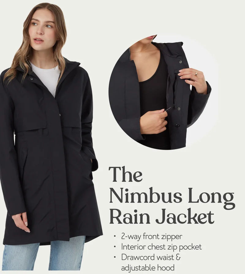 The Nimbus Long Rain Jacket