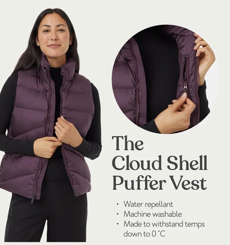 The Cloud Shell Puffer Vest