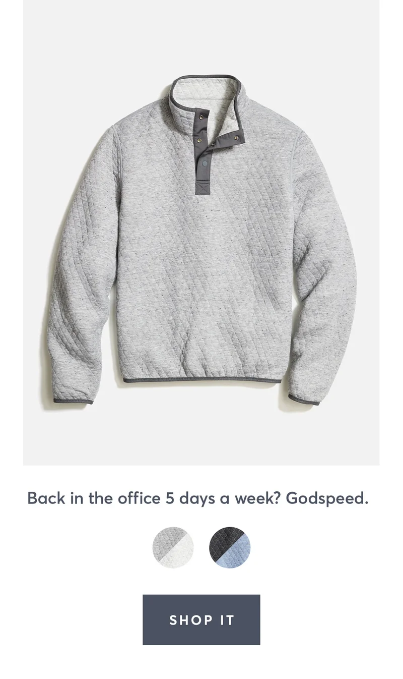 Back in the office 5 days a week? Godspeed.