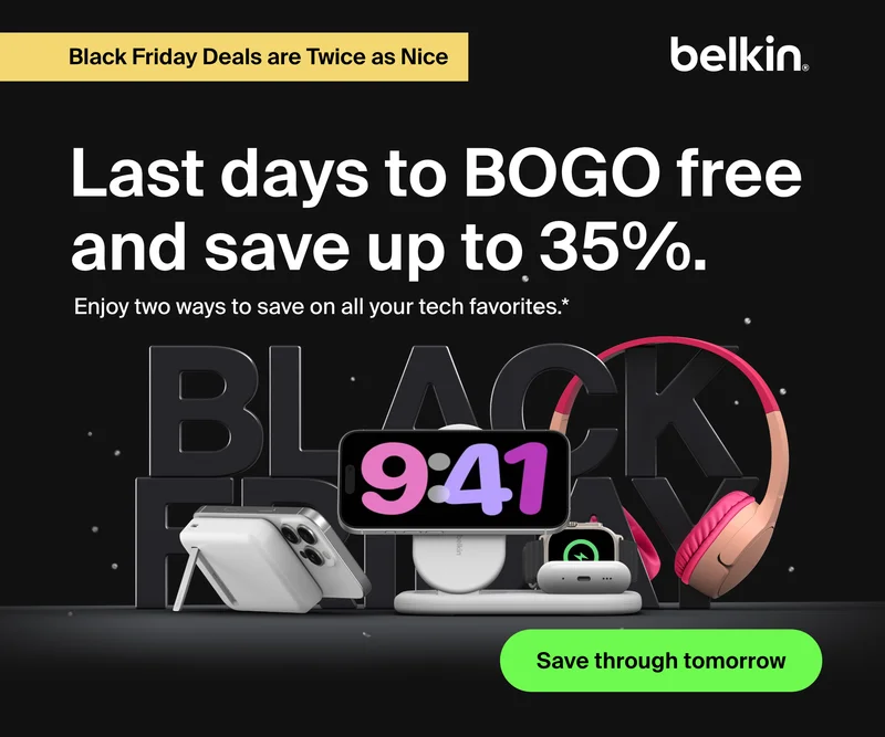 Get gifting with Belkin.
