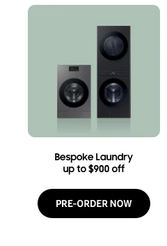 Bespoke Laundry up to $900 off - PRE-ORDER NOW