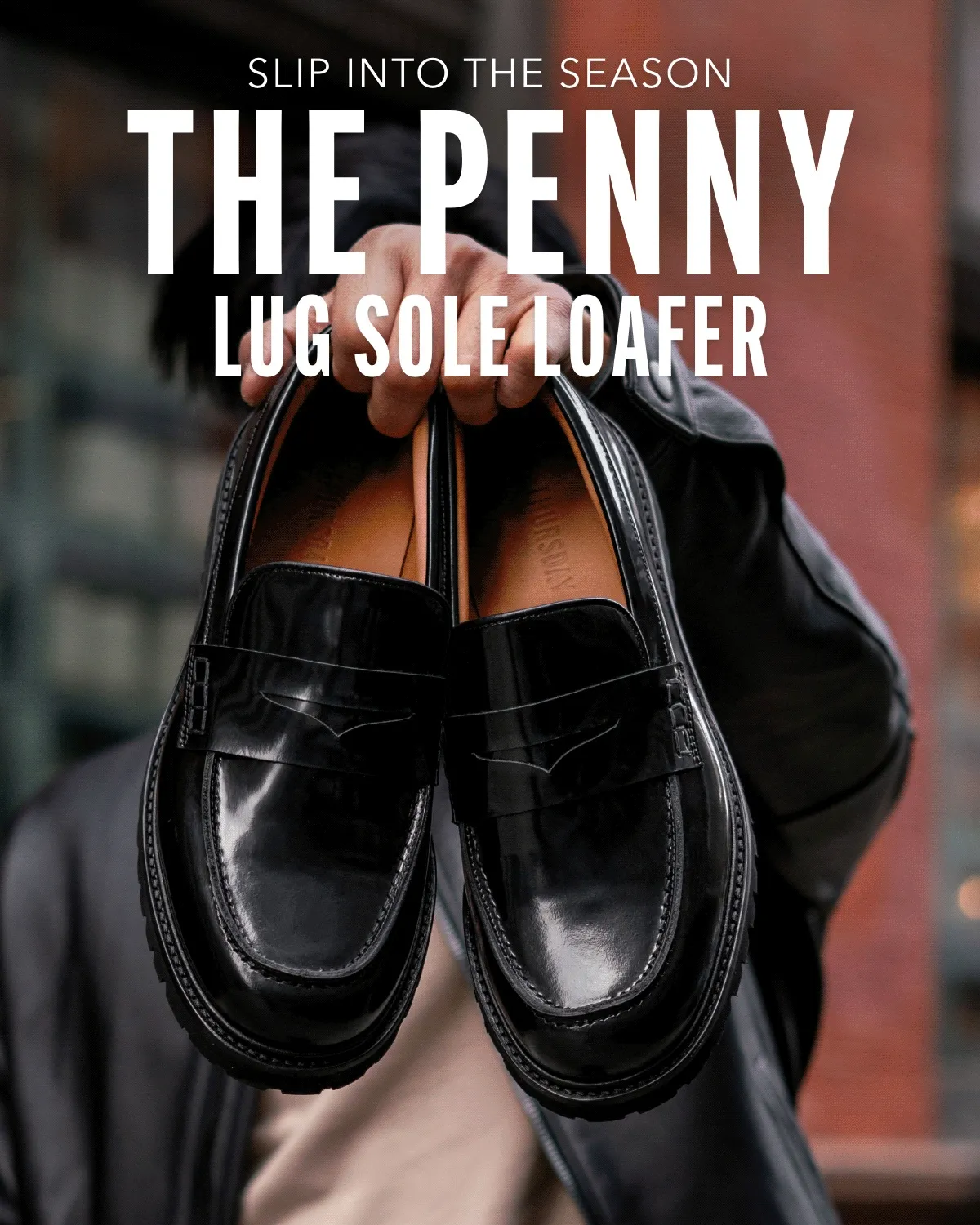 The Penny Lug Sole Loafer