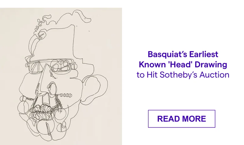 Basquiat’s Earliest Known 'Head' Drawing to Hit Sotheby’s Auction