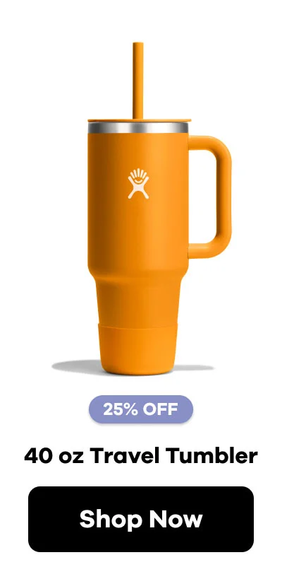 25% Off 40 oz Travel Tumbler | Shop Now