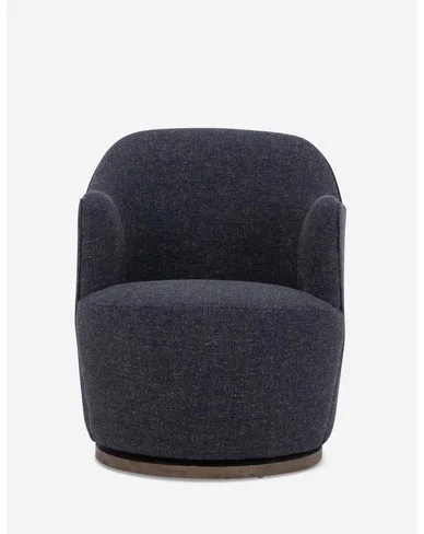 Margie Swivel Chair-Slate