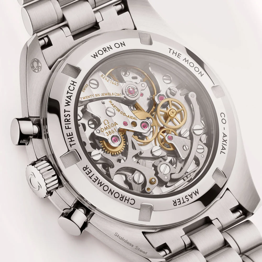Caseback of the Speedmaster Moonwatch Professional 31030425001002