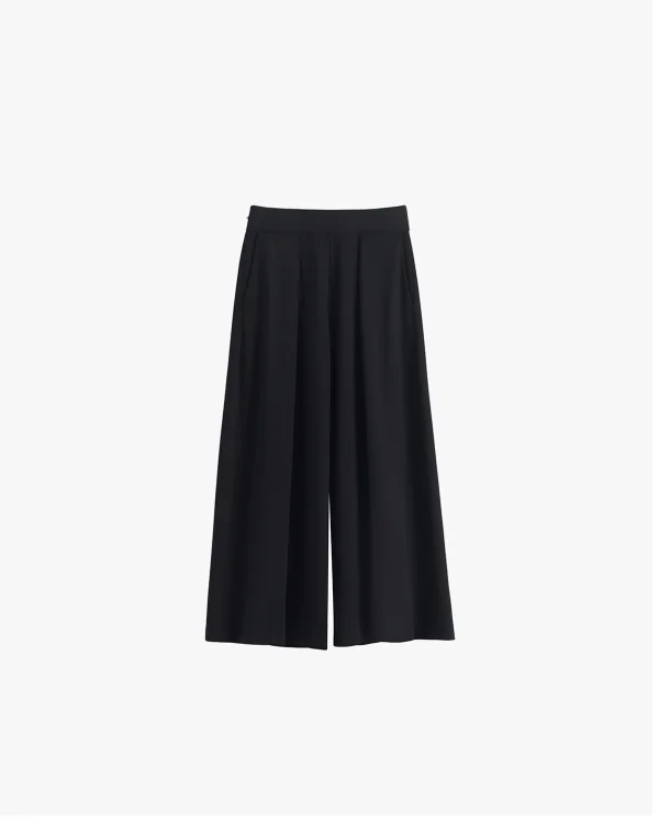 Ponte Pleated Pant