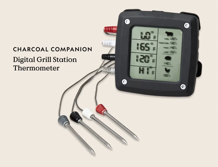 Digital Grill Station Thermometer