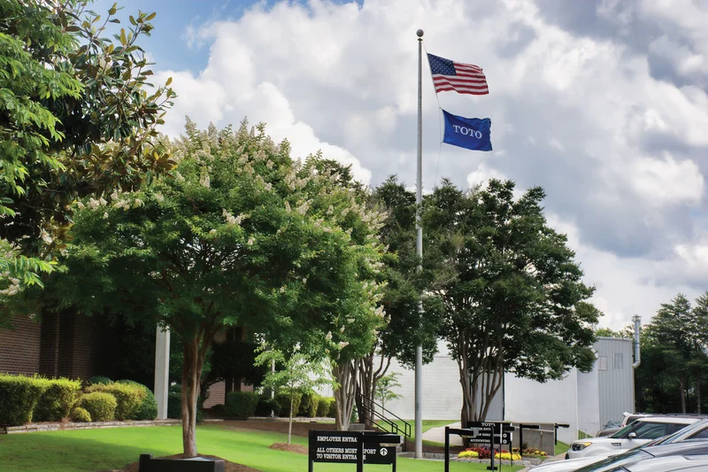 TOTO USA's headquarters in Morrow Georgia