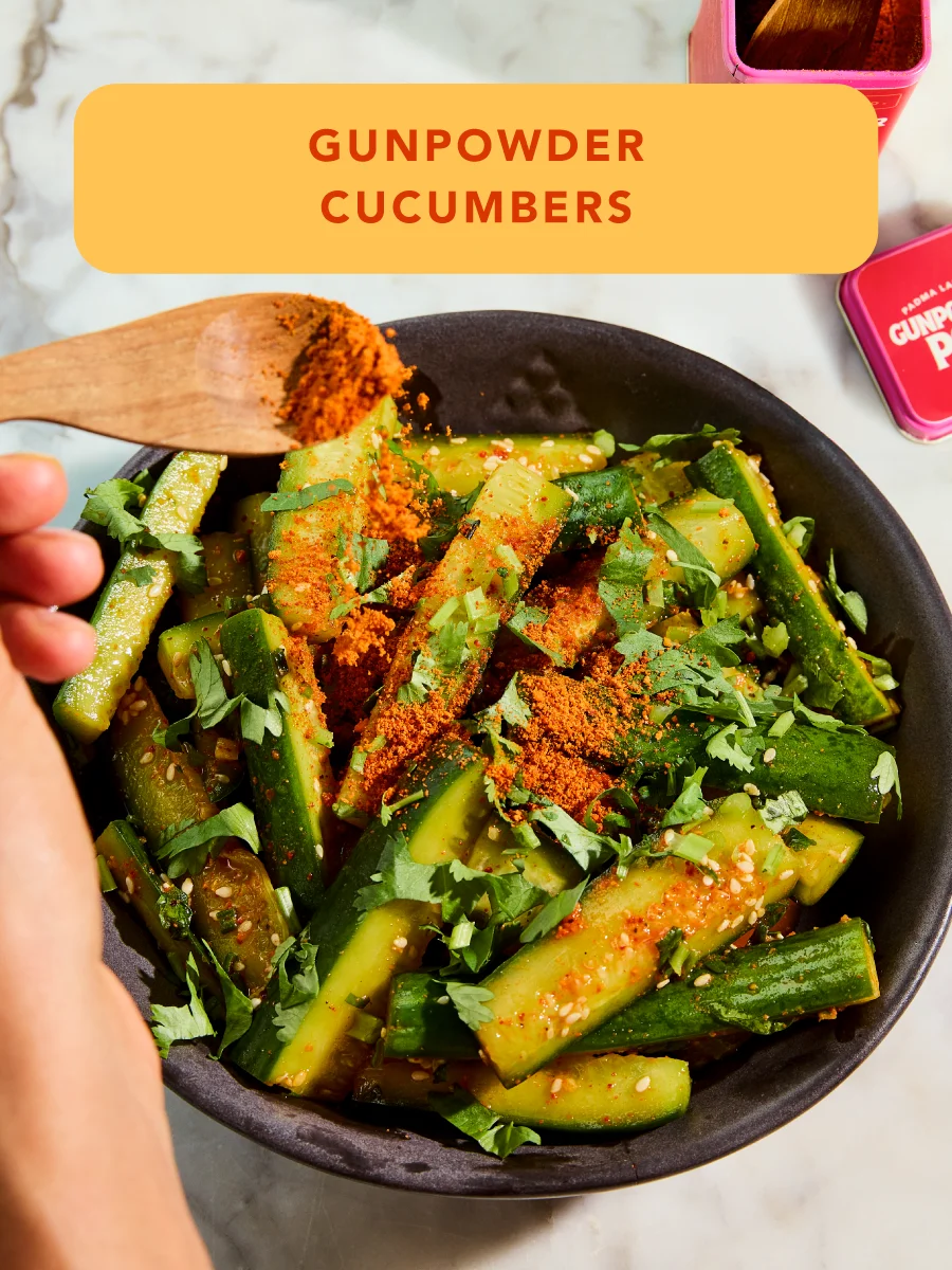 Gunpowder Cucumbers