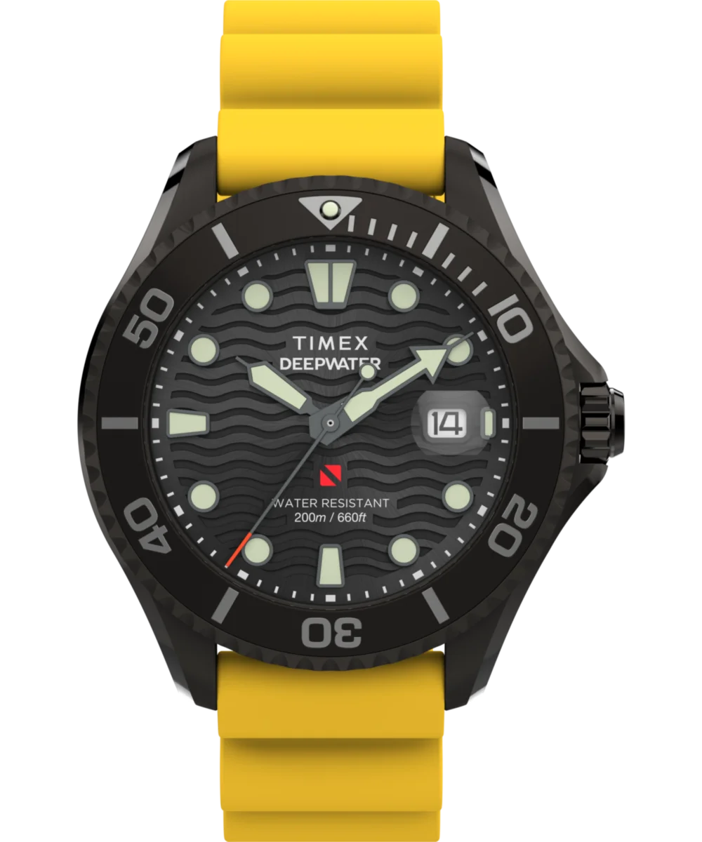 Image of Deepwater Meridian 200 44mm Synthetic Rubber Strap Watch