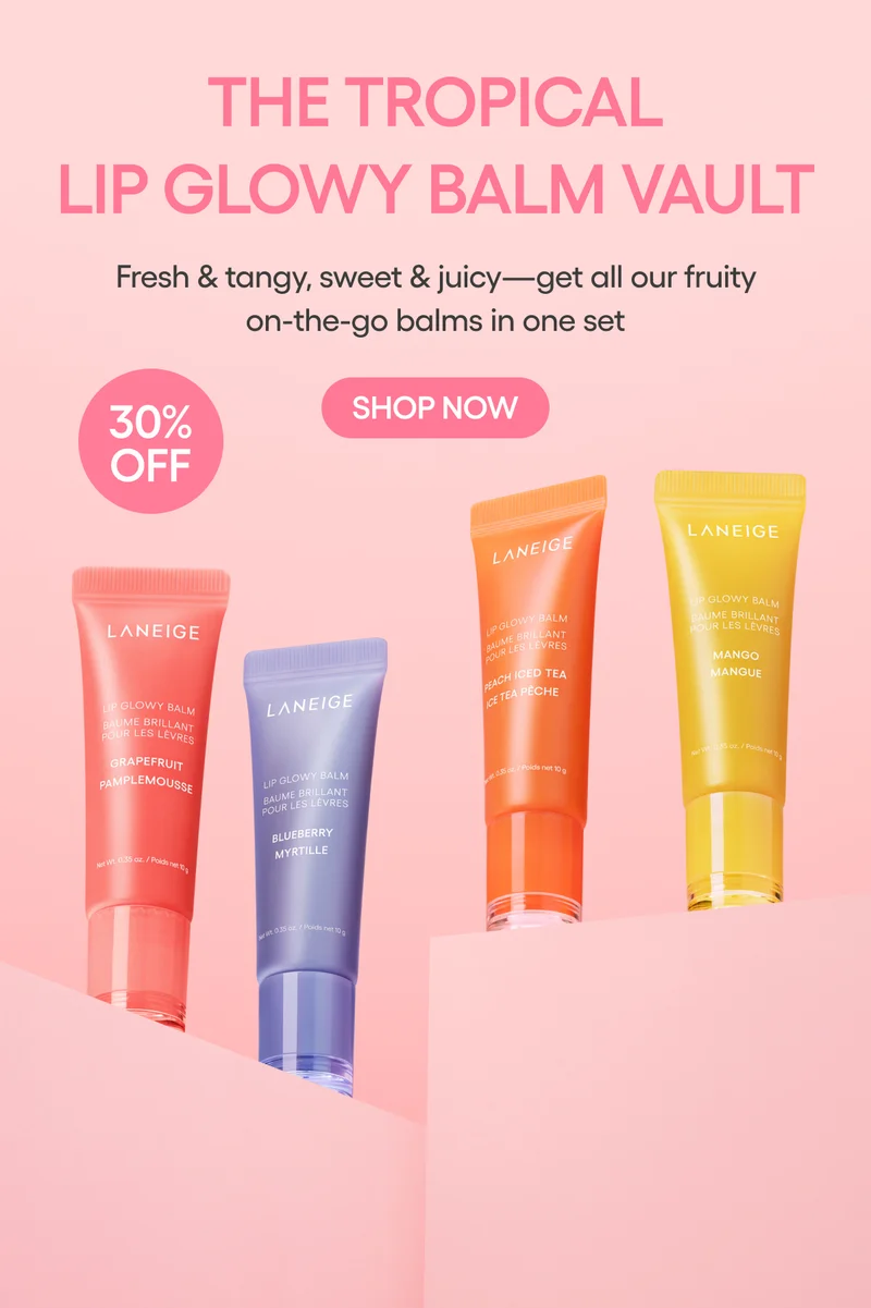 tropical lip glowy balm vault