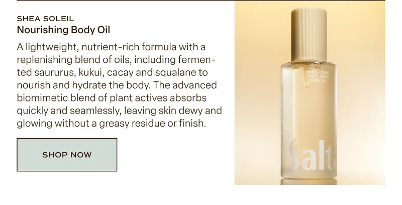 Shea Soleil Nourishing Body Oil