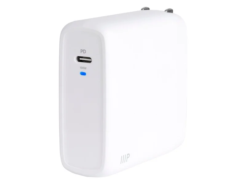 USB-C Charger, 100W 1-port PD, GaN Technology