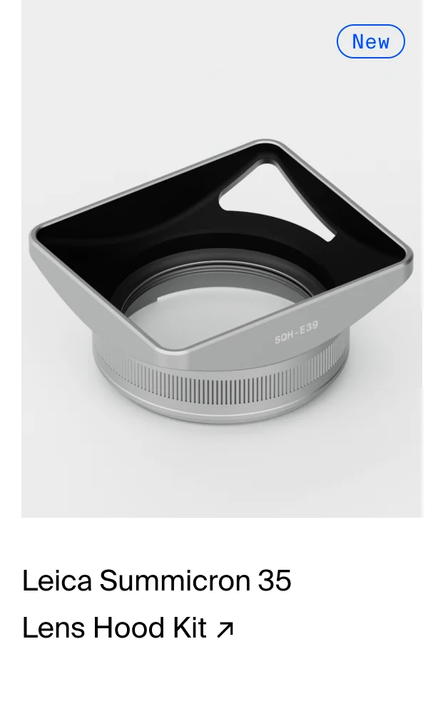 Leica Summicron 35 Lens Hood Kit