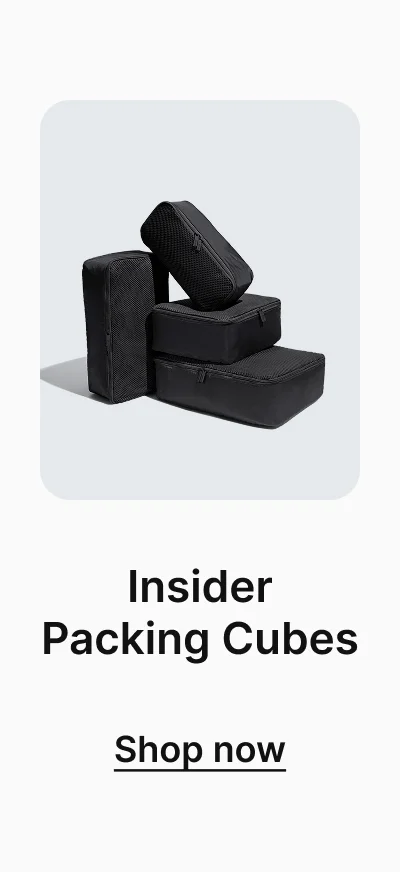 Insider Packing Cubes | Shop now