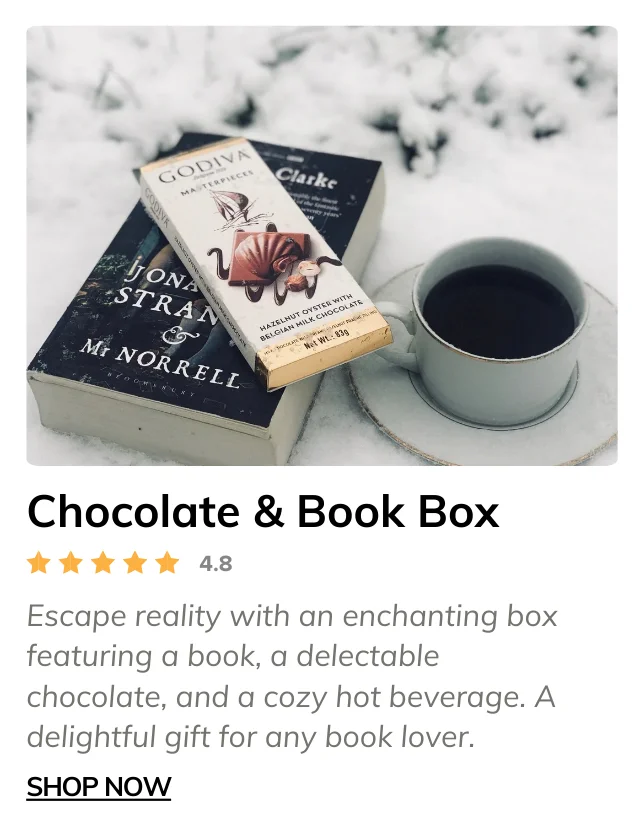Chocolate and Book Box