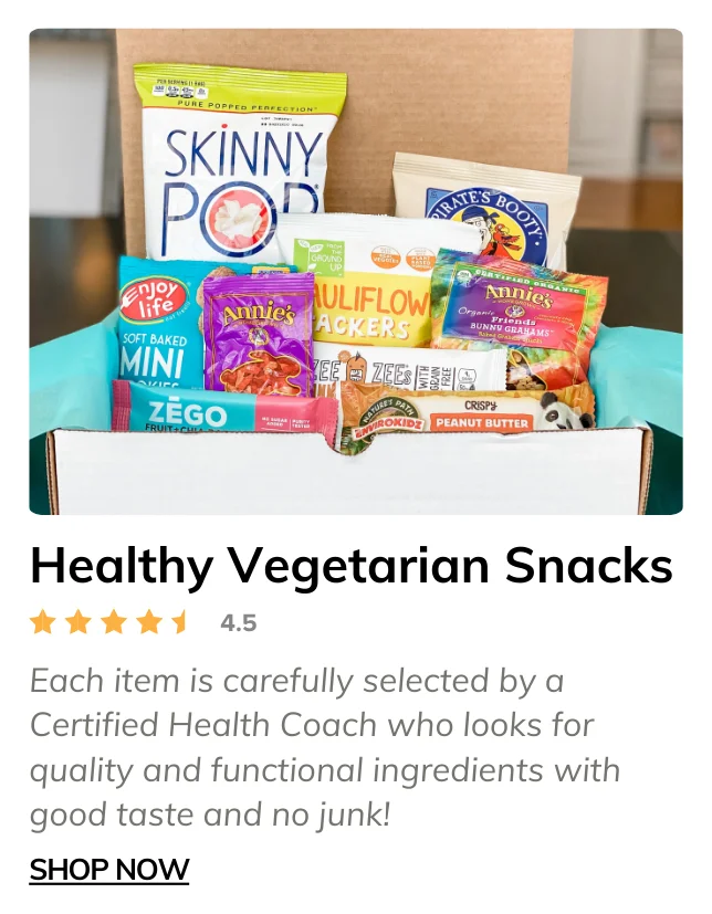 Vegetarian Healthy Snack Box