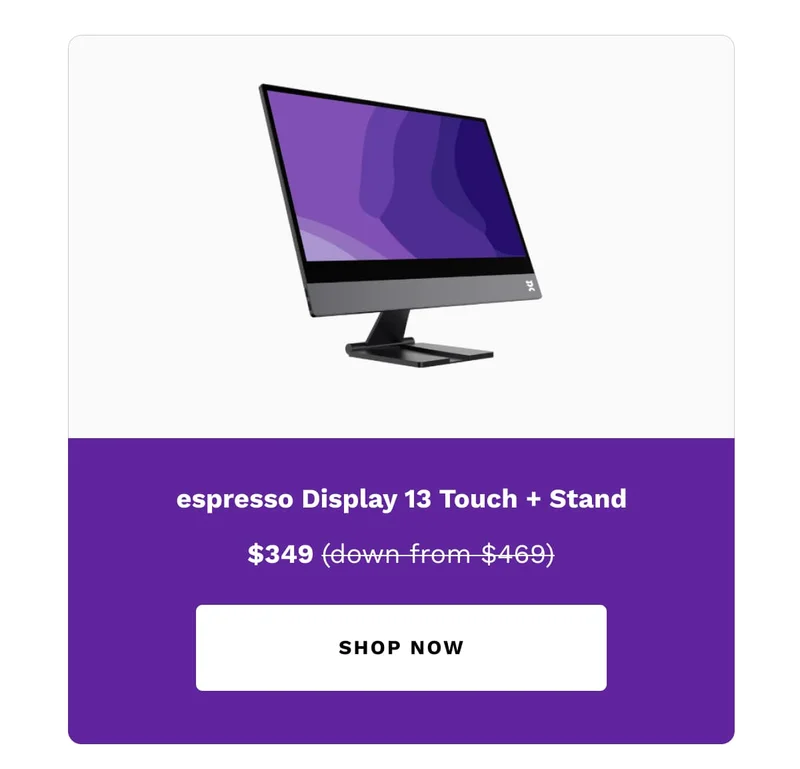 espresso Display