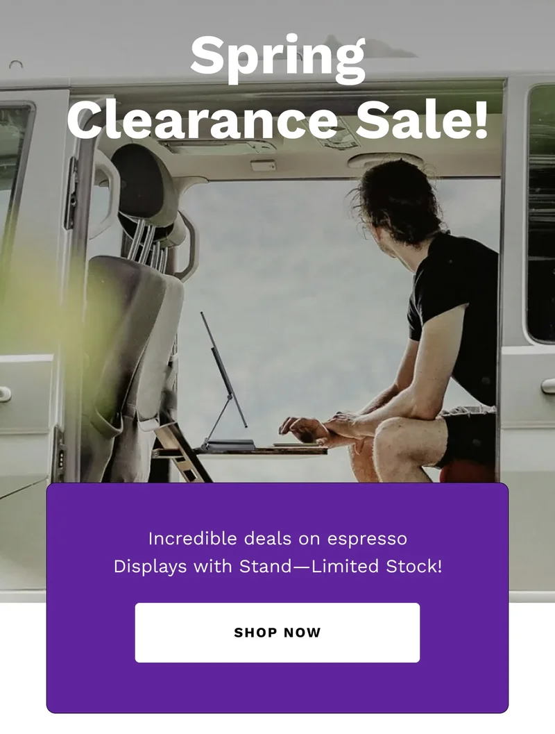 Spring Clearance Sale