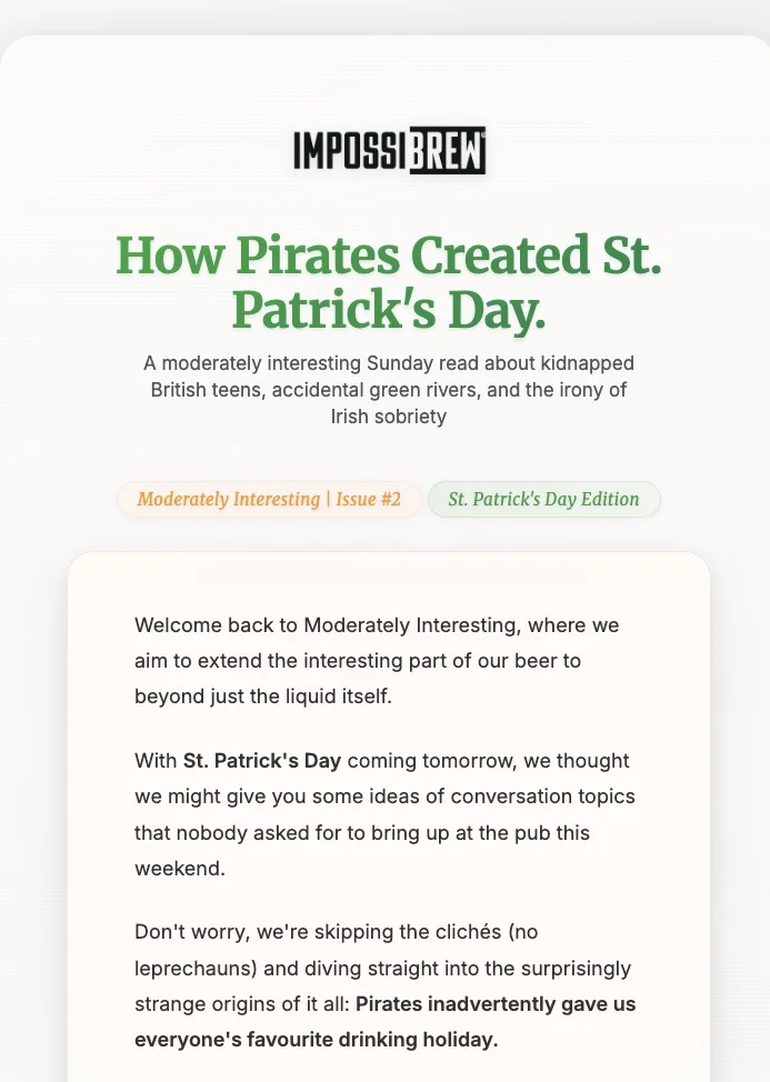 How Pirates Created St. Patrick's Day