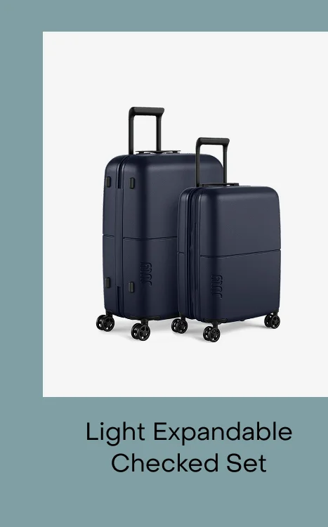 Light Expandable Checked Set