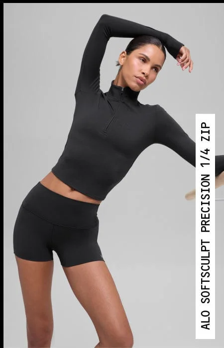 ALO SOFTSCULT PRECISION 1/4 ZIP
