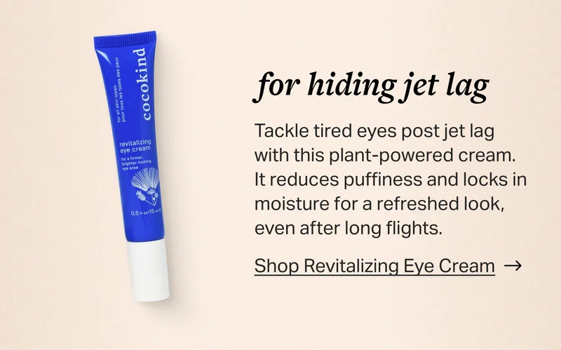 for hiding jet lag