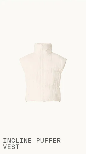 INCLIINE PUFFER VEST