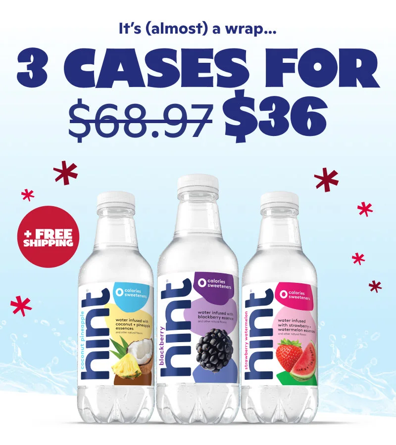3 cases for $36 + free shipping