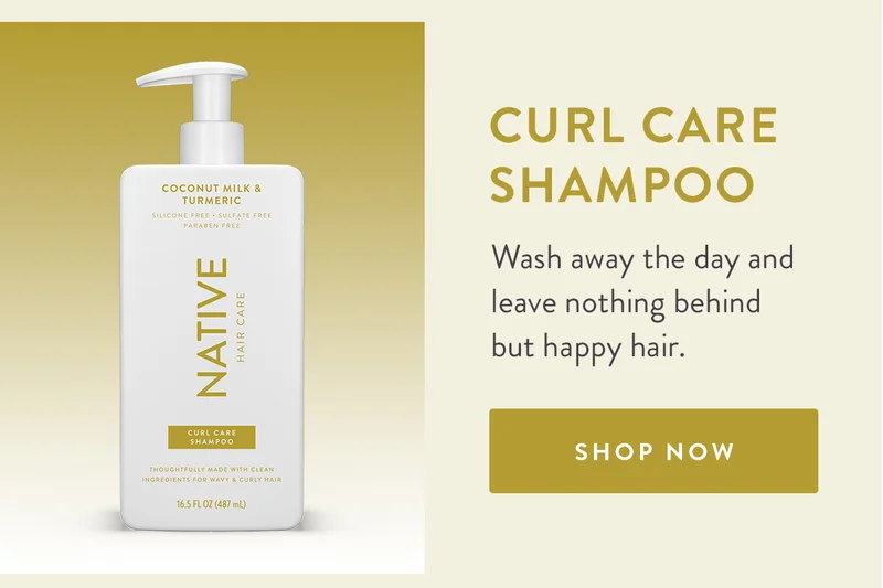 Curl Care Shampoo | Wash away the day and leave nothing behind but happy hair. | SHOP NOW