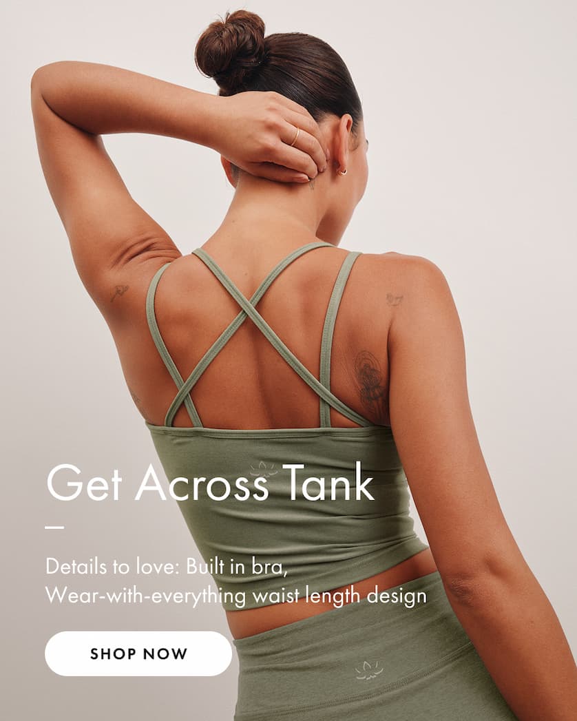 Spacedye Get Across Tank in Grey Sage Heather