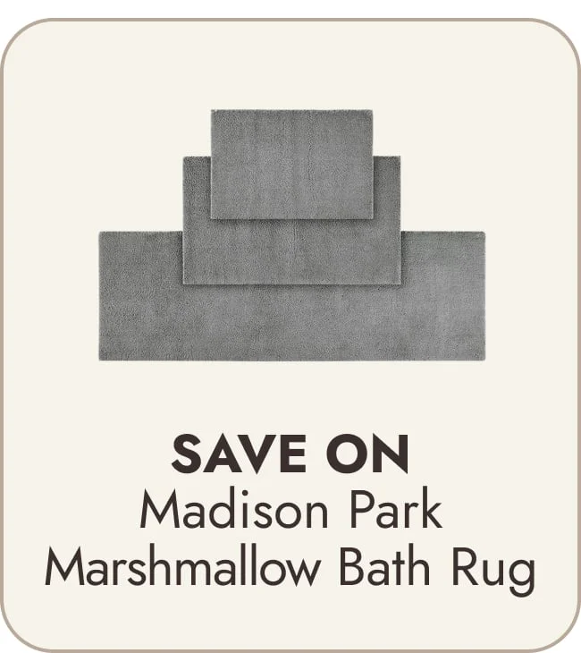 Madison Park Signature Marshmallow Bath Rug