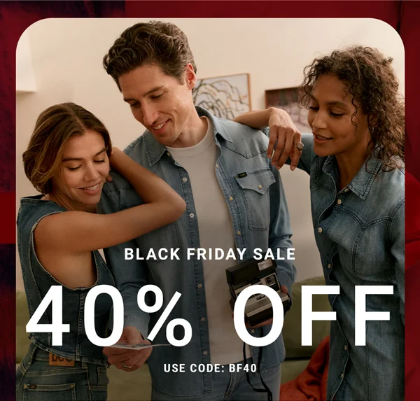 Black Friday Sale. 40% Off. Use code: discount code