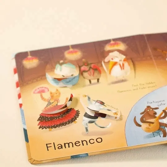 Music of the World Musical Lift-a-Flap Book
