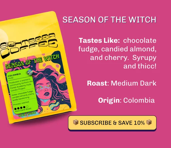 Season of the Witch. Subscribe and save 10%!