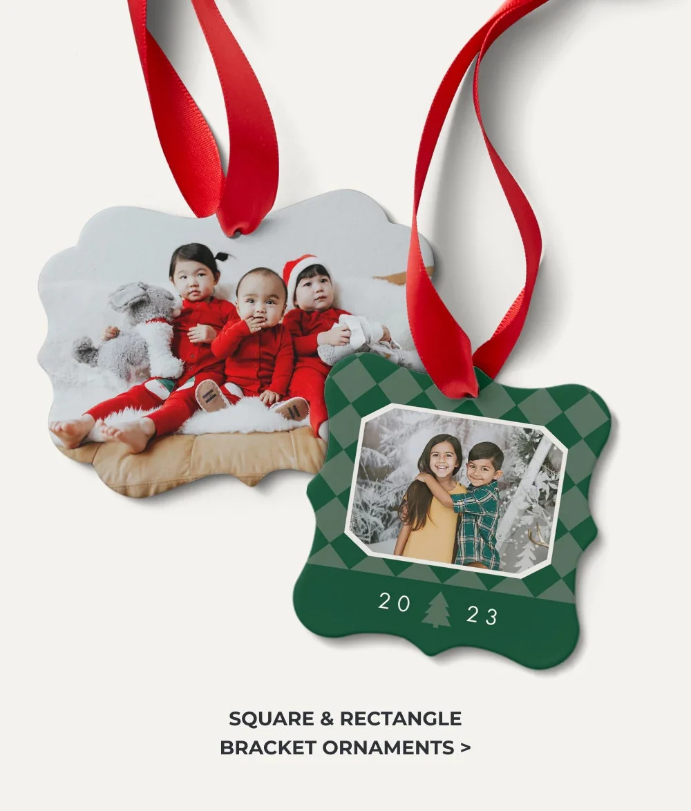 Square & Rectangle Bracket Ornaments